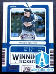 2021 Panini Contenders Winning Tickets Jarred Kelenic # WT-JK